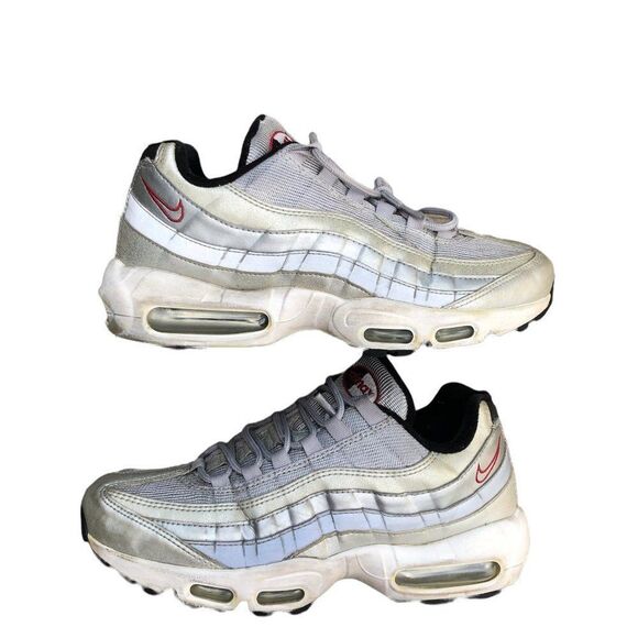 Rare 2016 Nike Air Max 95 Silver Bullet Size 8 - Picture 2 of 16